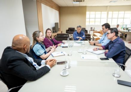 Reunio do Comit Gestor do Siafic, presidido pelo conselheiro Waldir Teis