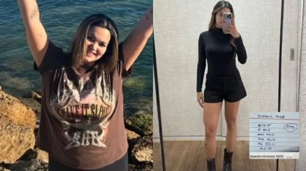 Suzanna Freitas, filha de Kelly Key, mostra antes e depois de perder 26 kg