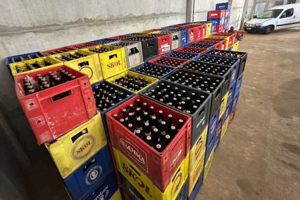 Bebidas alcolicas encontradas em operao, no municpio de Nova Mutum 