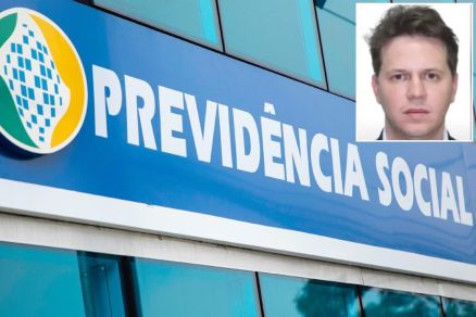 Danilo Trento (no detalhe), investigado por suspeita de fraudes no INSS