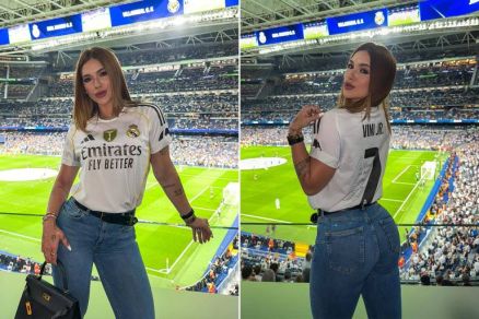 Virginia Fonseca, que publicou foto durante jogo do Real Madrid