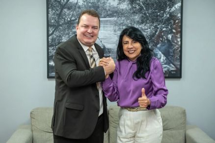 O deputado estadual Max Russi (PSB), presidente da Assembleia Legislativa de Mato Grosso (ALMT), comemora os 247 anos de Cceres