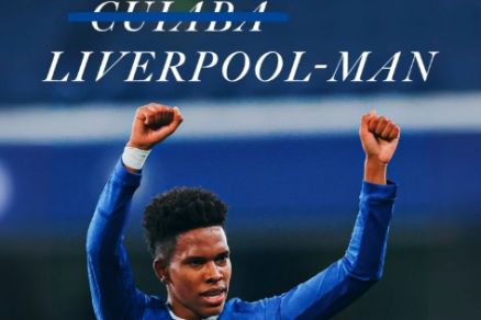 Publicao realizada pelo clube ingls Chelsea, em aluso ao Cuiab