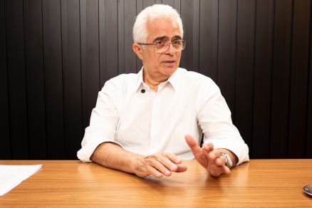 Carlos Eduardo Bouret, presidente da Unimed Cuiab, que falou sobre atual estado da cooperativa