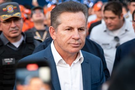 O governador Mauro Mendes, que disse esperar que Lula esteja 