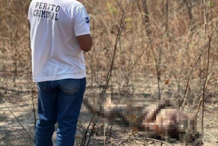 O corpo da vtima ainda no identificado; caso  investigado pela Polcia Civil