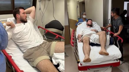 Thiago Nigro  internado durante renovao de votos