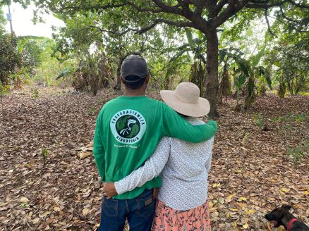 Casal Uri e dona Maria Rosa de Bom Jesus do Araguaia, produtores de pequena escala