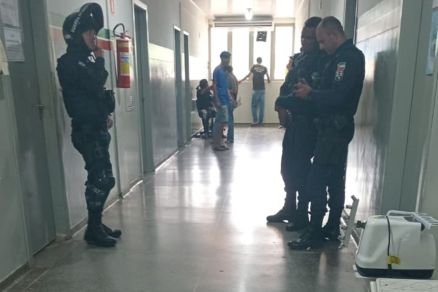 A Guarda Municipal foi acionada aps uma confuso no Posto de Sade 