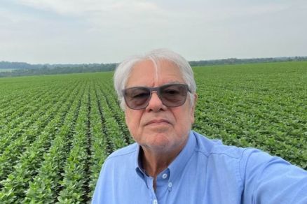 O agropecuarista Mrio Wolf Filho, de Nova Cana do Norte
