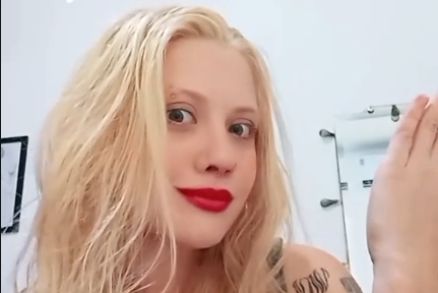 A body piercer cuiabana Rafaela Bressan, que viralizou nas redes aps se vingar do ex-namorado por uma traio