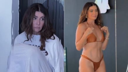 Giovanna Antonelli mostrou corpo de biquni em vdeo -