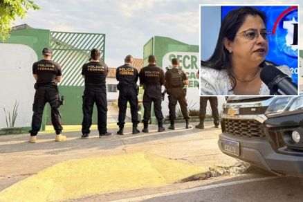 A vereadora Katia Moura (no detalhe) fez denuncia que resultou em Operao da PF