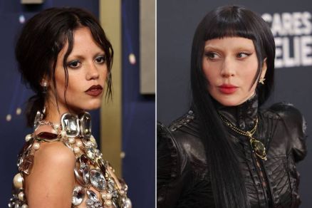 Jenna Ortega e Lady Gaga, dois cones da moda gtica atual 