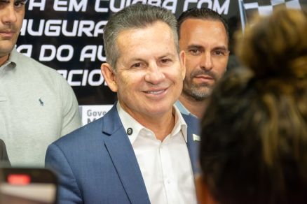 O governador Mauro Mendes, que aguarda detalhes para anunciar festa
