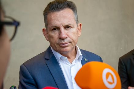 O governador Mauro Mendes, que criticou posio do Governo Lula (Foto: Yasmin Silva/MidiaNews)