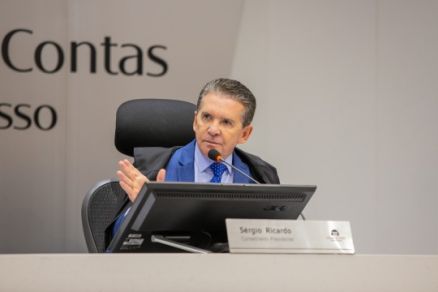 Presidente do TCE-MT, conselheiro Srgio Ricardo