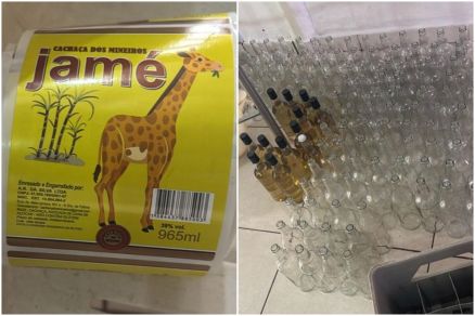 Todo material foi apreendido e ser encaminhado para a Politec para anlise laboratorial