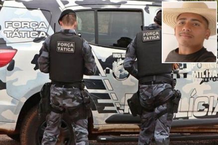 Gabriel dos Santos Viana (detalhe), que foi morto por faco por gostar da Polcia 