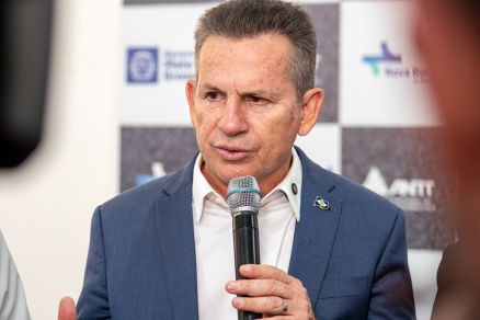 O governador Mauro Mendes, que se posiciono sobre cobrana de deputados