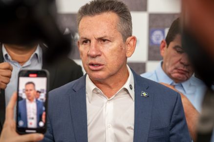 O governador Mauro Mendes, que comentou sobre a operao mais letal da histria do Rio de Janeiro