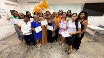 Seciteci e Programa Mulheres Mil promovem formatura de 27 cuidadoras de idosos
