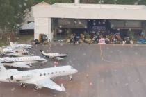 Evento de Gusttavo Lima choca pela quantidade de avies 