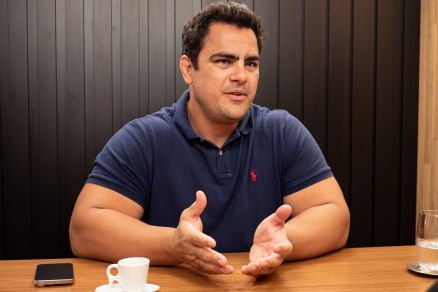 O secretrio de Cultura, Esporte e Lazer, David Moura, que detalhou plano de segurana para show do Guns