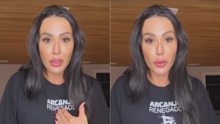 Gracyanne Barbosa diz que bandido tentou acert-la na cabea