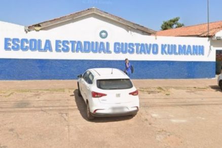 Agresso ocorreu na frente da escola estadual, no final do dia letivo