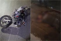 Motociclista morre aps colidir contra poste na Fernando Corra 