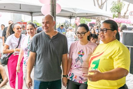 Prefeito Abilio e primeira-dama Samantha