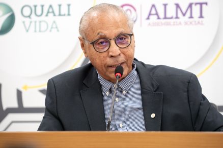 O deputado Jlio Campos, que comentou tramitao do projeto