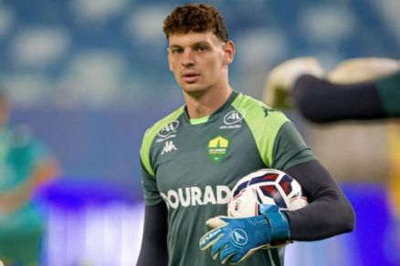 O goleiro Arthur Henrique, do Cuiab, que acionou o clube na Justia aps atrasos salariais