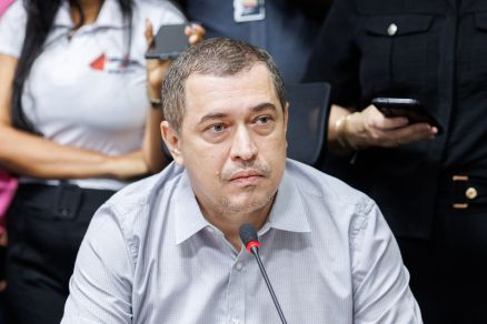 O secretrio de Economia, Marcelo Bussiki, que falou sobre projeto aprovado pela Cmara de Cuiab