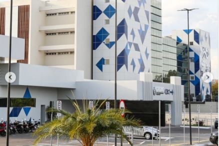 Imagem mostra evoluo do Hospital