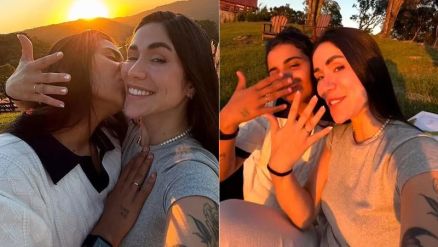 Yasmin Santos anunciou fim do noivado com Maria Venture 