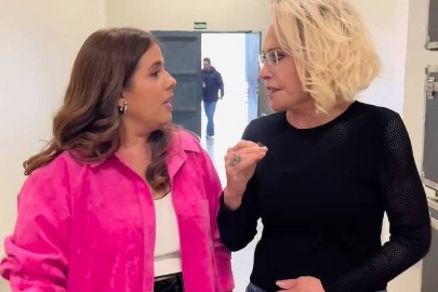 Ana Maria conversa com Tati Machado aps piriri ao vivo