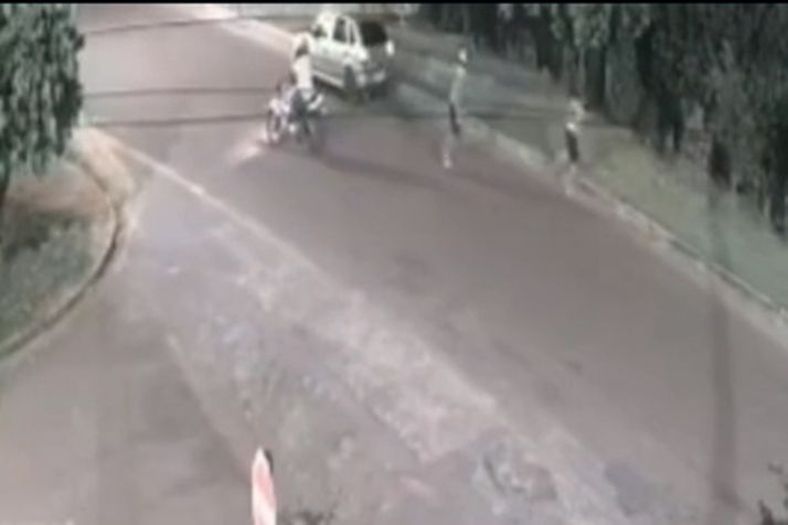Cmera flagra momento em que homem  executado em Sinop