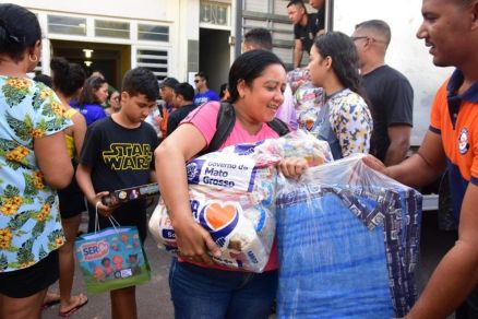 Famlias de Mato Grosso receberam assistncia do Governo