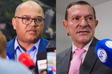 Os vereadores Eduardo Magalhes e Demilson Nogueira: rumo  Asia