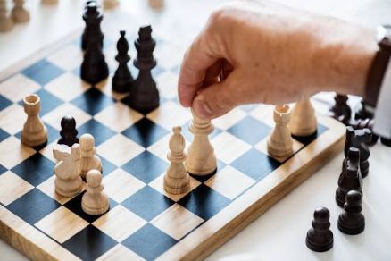 Partidas de xadrez esto entre as atividades