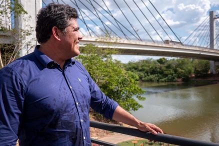 O empresrio Alisson Fagner, um dos proprietrios da Marina Srgio Motta em Cuiab