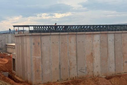 Uma nova unidade prisional com capacidade de 432 vagas est em fase de construo no municpio de Barra do Garas 