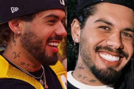 Z Felipe altera tatuagem feita para Virginia Fonseca 