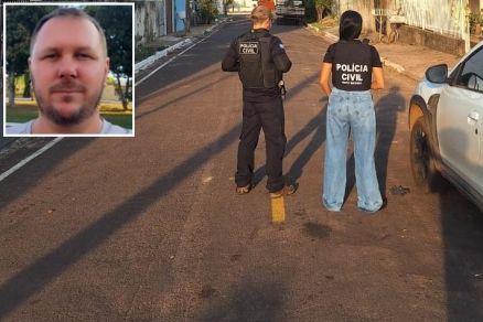 O empresrio e suplente de vereador de gua Boa, Renato Locatelli (detalhe), que foi preso 