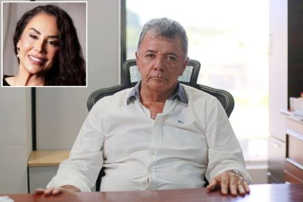 A empresria Julinere Goulart Bentos (detalhe), que continuar presa por suspeito de mando do homicdio do advogado Renato Nery