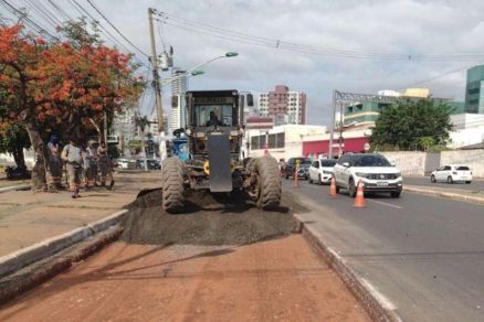 Nesse momento, sero realizadas obras de drenagem e construo de bocas de lobo