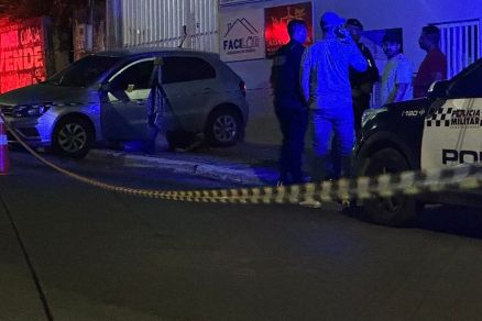Viculo foi atingido pelos disparos em rua de Cuiab 