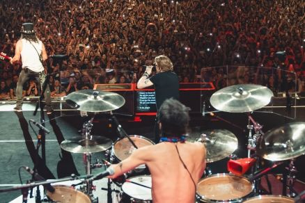 Banda compartilhou registro durante show histrico em MT